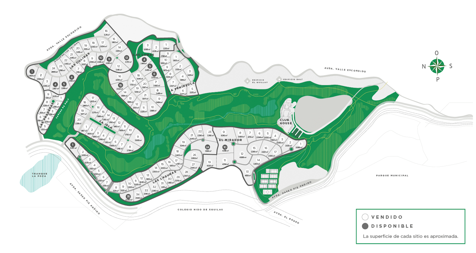 Sitios y Terrenos Valle Escondido